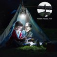 thumbnail image 3 of Lanterne de Camping LED Multifonctionnelle ABS Verte avec Ventilateur - Rotation 270°, 3 Réglages de Luminosité et de Vitesse, Batteries 2*2600mAh, Charge Type-C, Autonomie 6-25h pour Usage Intérieur Extérieur, 3 of 6