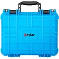 thumbnail image 5 of Eylar Hard Case Water & Shock Proof with Foam 13.37 inch 11.62 inch 6 inch Light Blue, 5 of 6