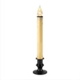 thumbnail image 2 of Timer‑Controlled Flameless LED Taper Candle, 6H ON 18H OFF Automatic Cycle Long Stick Candle with Dripping Wax Effect and Built‑in Base, Battery‑Operated for Christmas Home Decor, 2 of 6