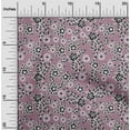 thumbnail image 2 of oneOone Polyester Spandex Purple Fabric Asian Block Floral Dress Material Fabric Print Fabric By The Yard 56 Inch Wide, 2 of 4