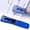 B, variant on Portable Binder Clip Stapler,Handheld Paper Clam Clip Dispenser, Reusable Fast Paper Clipper,4.6"×1.1",1PC (Sky Blue)
