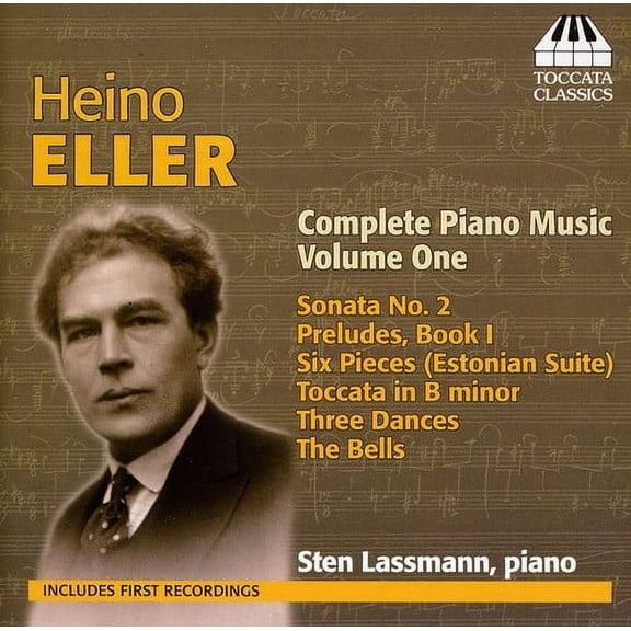 Sten Lassmann - Complete Piano Music 1 - Music & Performance - CD