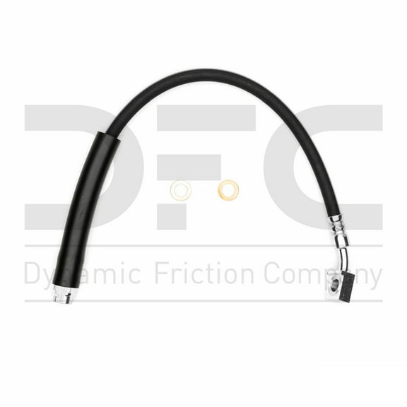 Front Left Dynamic Friction Company Brake Line Hose 350-47066 For 2004-2009 Cadillac XLR, 2005-2013 Chevrolet Corvette