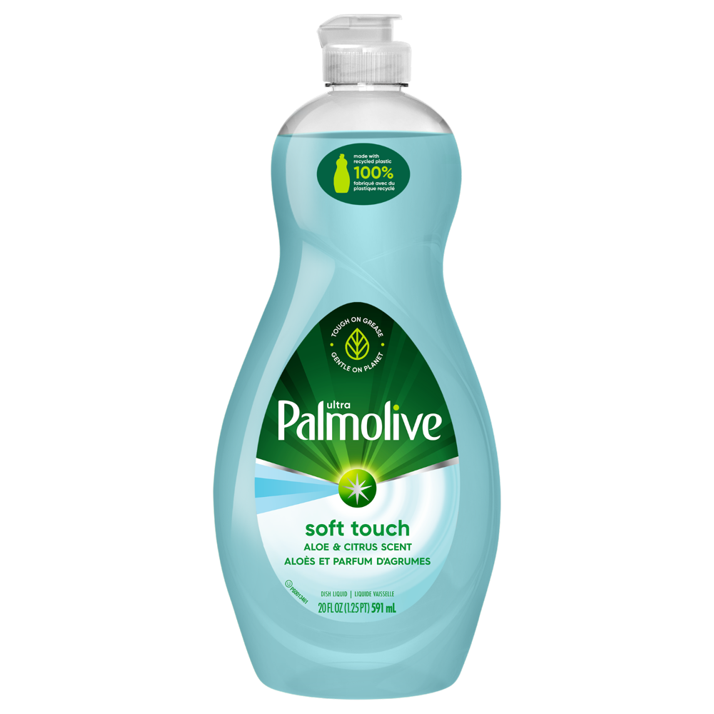 Palmolive Ultra Soft Touch Liquid Dish Soap, Aloe and Citrus Scent, 20