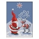 thumbnail image 1 of Kit Bordado Punto Cruz Cgtredaw 14CT Hecho A Mano Santa Claus Elk, 1 of 10