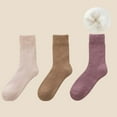 thumbnail image 1 of Calcetines de Lana Gruesa 3 Pares de Calcetines Cálidos de Invierno, Calcetines para Niños, Calcetines de Lana Gruesa Cálida de Invierno de las Mujeres, Calcetines de Piso Medio Calcetines Cálidos de, 1 of 1