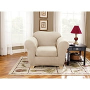 Sure Fit Stretch Suede Chair Stretchable Slipcover