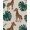Beige, Pattern 2, variant on ODIKA 4' x 6' Machine Washable Non-Slip Area Rug, Tropical Seashell High Traffic Rug, Green, 315580