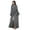 Grey, variant on Artfasion Womens Long Flannel Bathrobe Solid Soft Plush Bath Robe Microfiber Fleece Full Length Sleepwear