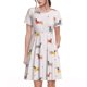 thumbnail image 1 of Balery Dachshund Dog Puppy Vestidos sueltos de manga corta para mujer, vestidos de verano 2025, vestidos casuales de corte A con vuelo., 1 of 6