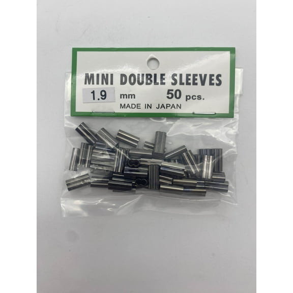 Izuo Brothers Mini Double Sleeve for Saltwater Fishing Terminal Tackle