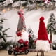 thumbnail image 4 of Adorno de anciano del bosque con luz Rudolph the Gnome Adorno de muñeca sin rostro Decoración de Navidad Decoración de vacaciones, 4 of 8