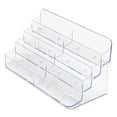 thumbnail image 5 of 8-Pocket Business Card Holder, Holds 400 Cards, 7.78 X 3.5 X 3.38, Plastic, Clear | Bundle of 2 Each, 5 of 5
