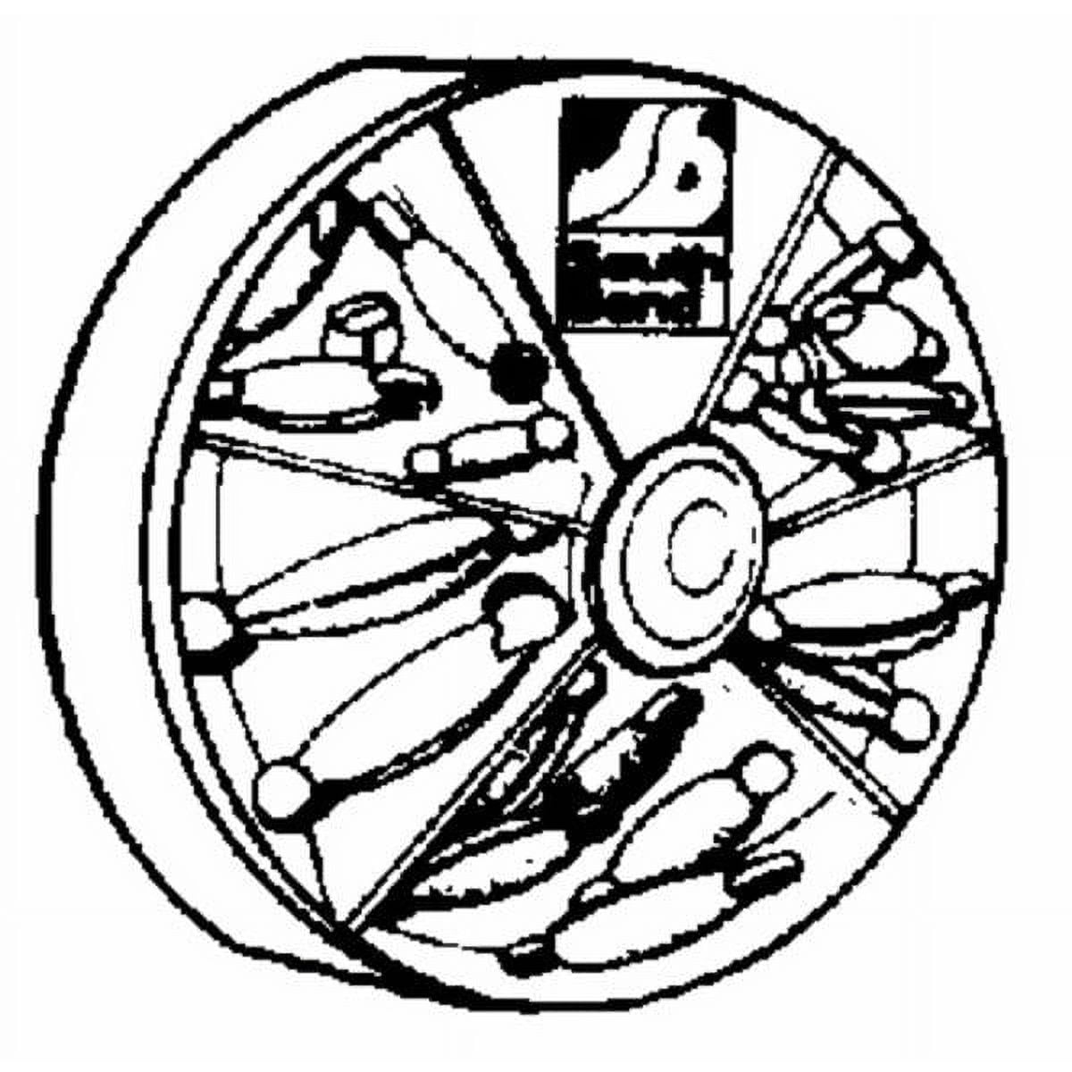 South Bend 150-FP Assortiment de plombs pour basse avec boîtier de cadran Assortiment de plombs pour bas