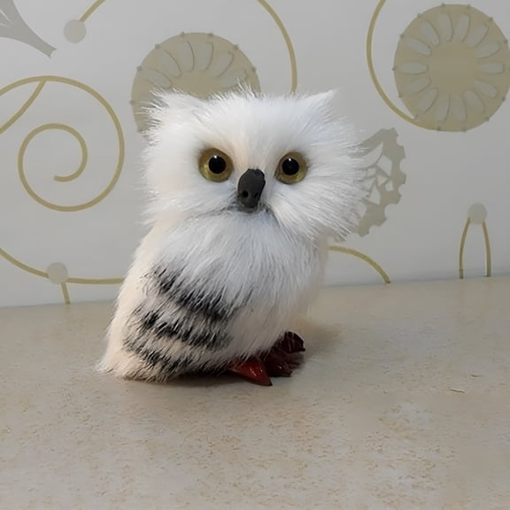 BESTSKY Cute Animal Doll Plush Owl Toy Children's Toy Decoration,Realistic And Lifelike Stuffed Interactive Pet Toy Plush Puppets