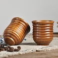 thumbnail image 1 of Glass&Bottle Mug and Cup for Daily Use – Natural Wood Tone Handmade Tea Coffee Juice Glass&Bottle Product Category Spotlight Platform Competitors Title Listing, 1 of 8