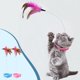 thumbnail image 1 of Jacenvly - Nuevos regalos para el Día del Padre: Juguetes interactivos divertidos para gatos, palo de juguete automático para gatos, collar de plumas, juguete para gatos, tapete de arena para gatos, 1 of 4