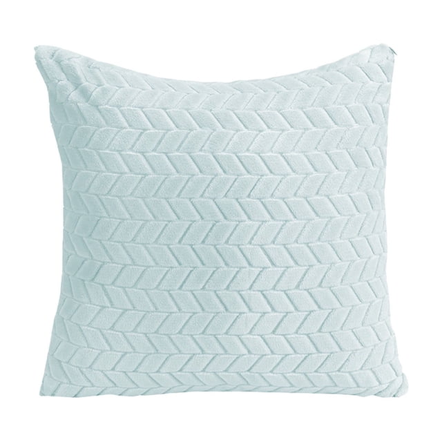 Fundas de almohada cuadradas de 43 x 43 cm (16,92 x 16,92 pulgadas) para sofá, ideales para el verano. Fundas decorativas de poliéster para exteriores, perfectas para la decoración del hogar, sala de