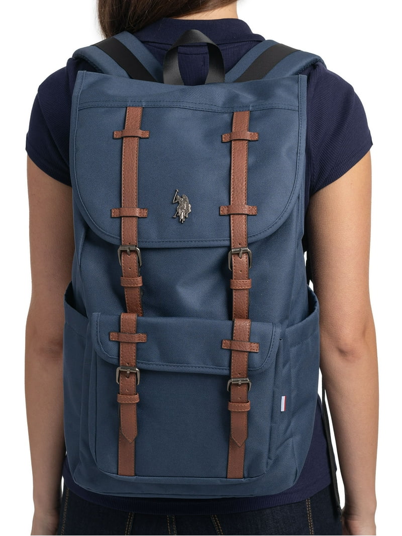 U.S. Polo Assn. Unisex Top Loader Flap Backpack - Walmart.com U.S. Polo Assn. Unisex Top Loader Flap Backpack - Walmart.com