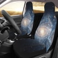 thumbnail image 2 of Honeii The Galaxy Print Car Seat Covers 2 Pieces, Full Set Universal Seat Covers for Cars, Waterproof Auto Seat Protectors, 2 of 7
