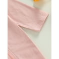 thumbnail image 6 of Cenuakty Newborn Baby Romper Pajamas Long Sleeve Crew Neck 2 Way Zipper Footless Jumpsuit Sleeper, 6 of 8