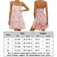 thumbnail image 2 of Vestido De Flores Vestido floral bohemio para mujer Vestido sin mangas Ropa de playa de verano (Blanco L) Cgtredaw para Mujer Blanco T S, 2 of 5