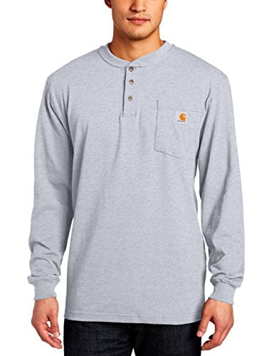Workwear Pocket Long Sleeve Henley 