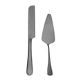 thumbnail image 1 of Bmisegm Stainless Steel Cake Spatula 2 Piece Bread Baking Set Pizza Spatula Cake Spatula Cutter Black, 1 of 4