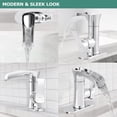 thumbnail image 6 of PARLOS Single Handle Waterfall Bathroom Faucet with Water Supply Lines,Polished Chrome, 6 of 7