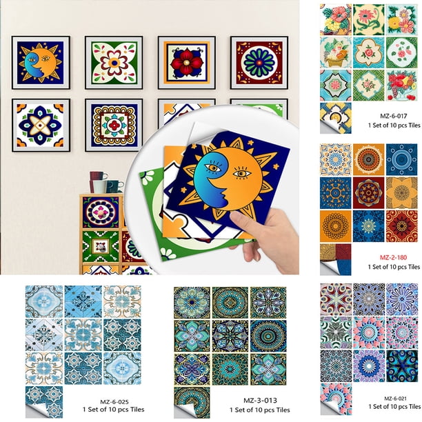Pegatinas de azulejos mate esmerilados especiales para decoración de renovación de cocina y baño, pegatinas de pared autoadhesivas