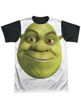 Shrek Mens T Shirts Tank Tops Walmart Com - product image shrek animated family comedy movie giant ogre head adult black back t shirt