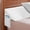 White, variant on Bed Wedge Pillow for Headboard/ Bed Gap Filler/ Headboard Pillow, Pillow Wedge for Headboard Gap (0-6"), Bed Gap Pillow