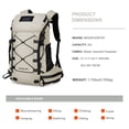 thumbnail image 2 of Mochila de Senderismo MOUNTAINTOP 35L Ligera para Hombre y Mujer, 2 of 8