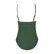 thumbnail image 4 of WILLBEST Traje de Baño Mujer 2 Piezas Traje de Baño Bikini de Color Sólido para Mujer con Tirantes Ajustables y Diseño de Espalda Abierta Traje de Baño de Playa Elegante para Verano, 4 of 4