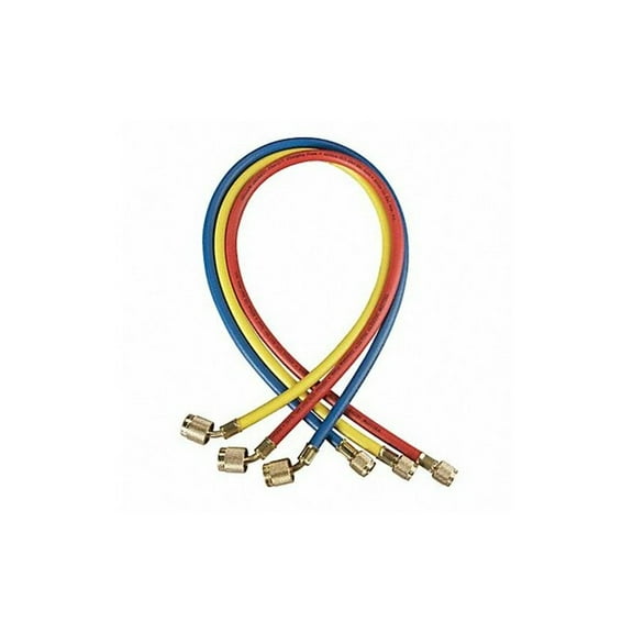 Yellow Jacket Manifold Hose Set,36 In,Red,Yellow,Blue 22983
