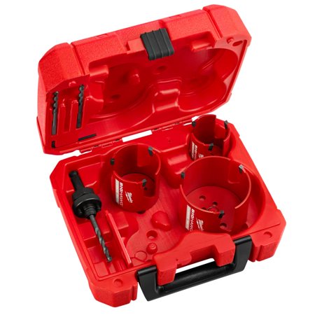 UPC: 0045242500734 | Milwaukee Electric Tool 49-56-9280 7 pc. Big Hawg with Carbide Teeth Kit
