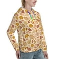 thumbnail image 6 of Kdxio Fall Leaves Print Womens Oversized Hoodies Sweatshirts Hooded Pullover Tops Sweaters Casual-Medium, 6 of 7