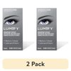(2 pack) LUMIFY Redness Reliever Eye Drops, Brimonidine Tartrate 0.025%, Works in 1 Minute, Lasts up to 8 Hours, Sterile, 0.08 FL OZ