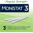 thumbnail image 2 of Monistat 3 Vaginal Antifungal Cream, Prefilled Applicators - 3 Ea, 2 of 4