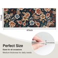 thumbnail image 5 of Pioneer Flower Floral Print Pattern Kitchen Rug Mat,Kitchen Runner Rugs Non Skid Washable,Decorative Kitchen Floor Mats for Kitchen,Sink,Laundry,17"X47", 5 of 5