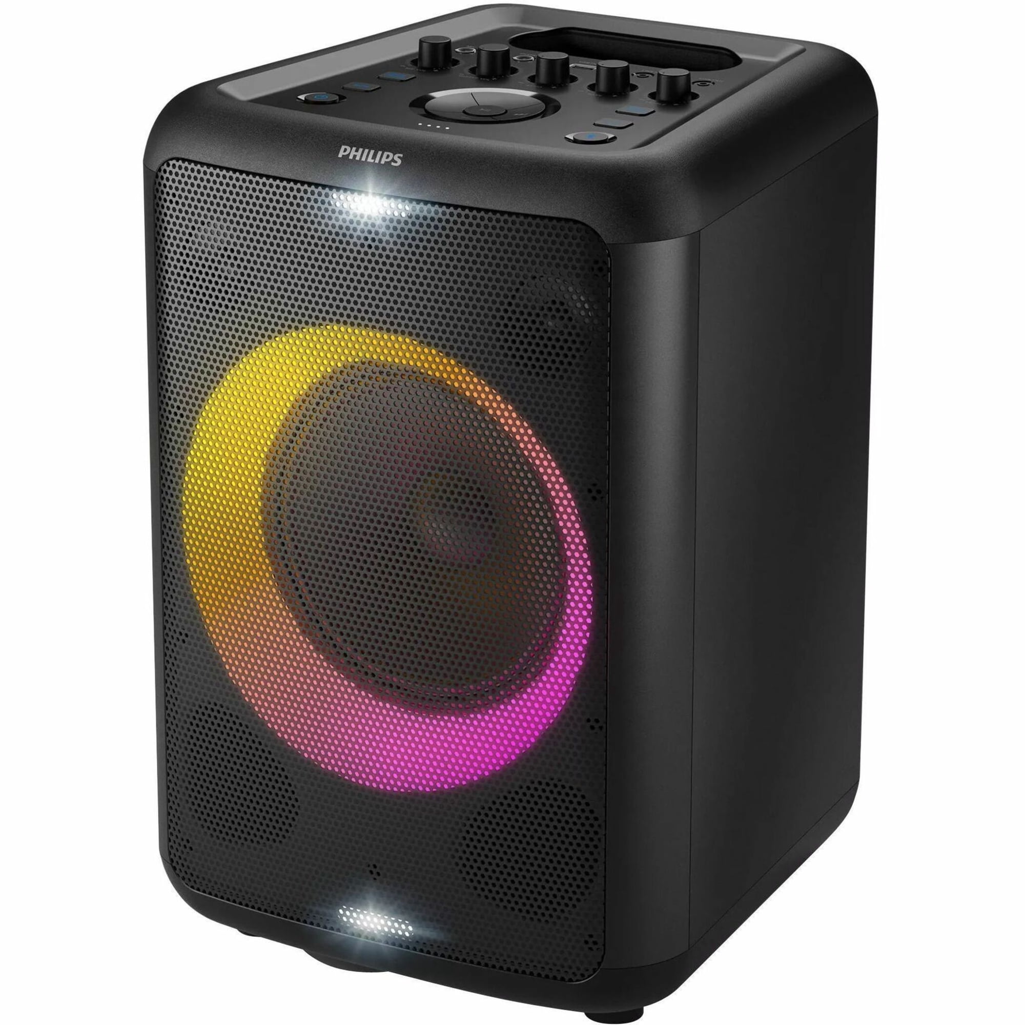 PHILIPS X3206 Portable Party Speaker with Extra Bass, Black
