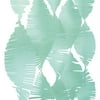 Tissue Paper Fringe Streamer Garland, Mint Green, 9ft