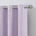 thumbnail image 2 of Your Zone Kids' Corduroy Blackout Curtain Panel, 1 Panel, Lilac, 38" W x 95" L, 2 of 5