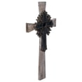 thumbnail image 4 of Wall Cross - Wood Textured Cross with Ornate Metal Cross, 4 of 4