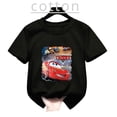 thumbnail image 2 of Camisetas de algodón para niños de Pixar Cars Lightning McQueen, camisetas casuales de dibujos animados para niños, camisetas para niños, niñas y adolescentes, 2 of 5