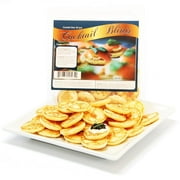 French Cocktail Blinis - Pancakes for Specialty Foods - 1.25 inch / 30 per pack (4.76 ounce (136 grams))