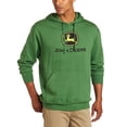 thumbnail image 1 of John Deere Men's Trademark Logo Core Hood Pullover Fleece, 1 of 2
