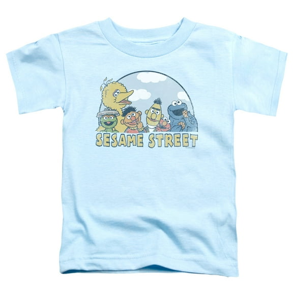 Sesame Street - Sesame Group - Toddler Short Sleeve Shirt - 4T