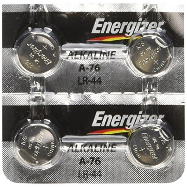 Energizer Lr44 1 5v Button Cell Battery 4 Pack Walmart Com Walmart Com