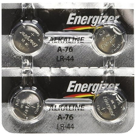 Energizer LR44 1.5V Button Cell Battery (4-Pack) (Best Button Cell Battery)